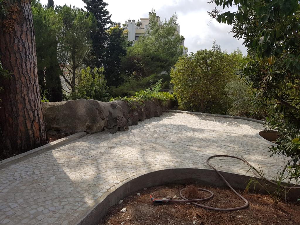 Paver installation