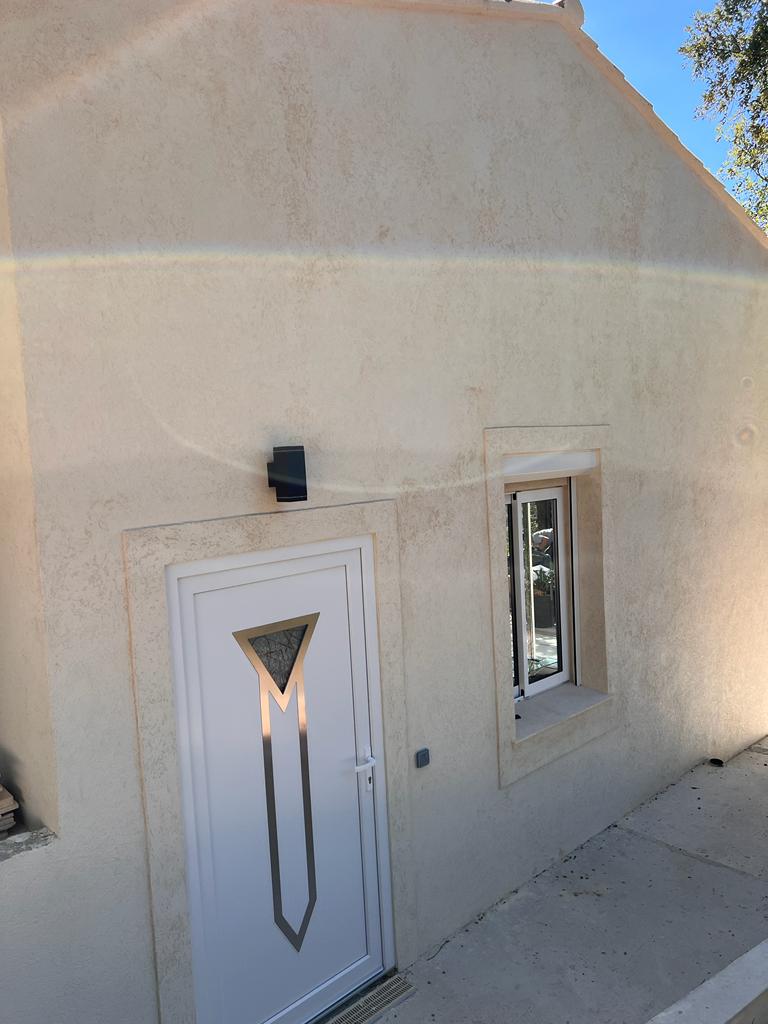 House renovation: facade, windows and doors