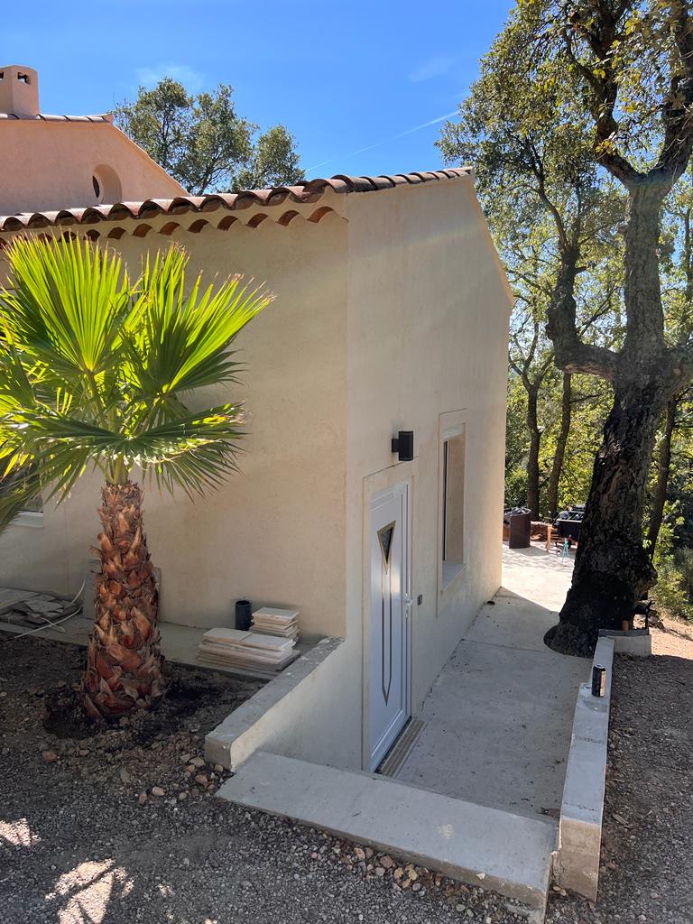 House renovation: facade restoration