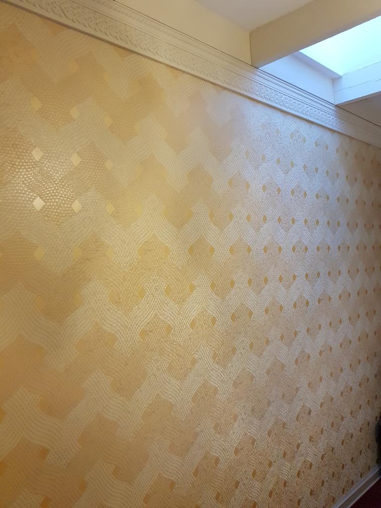 Renovation: wallpaper