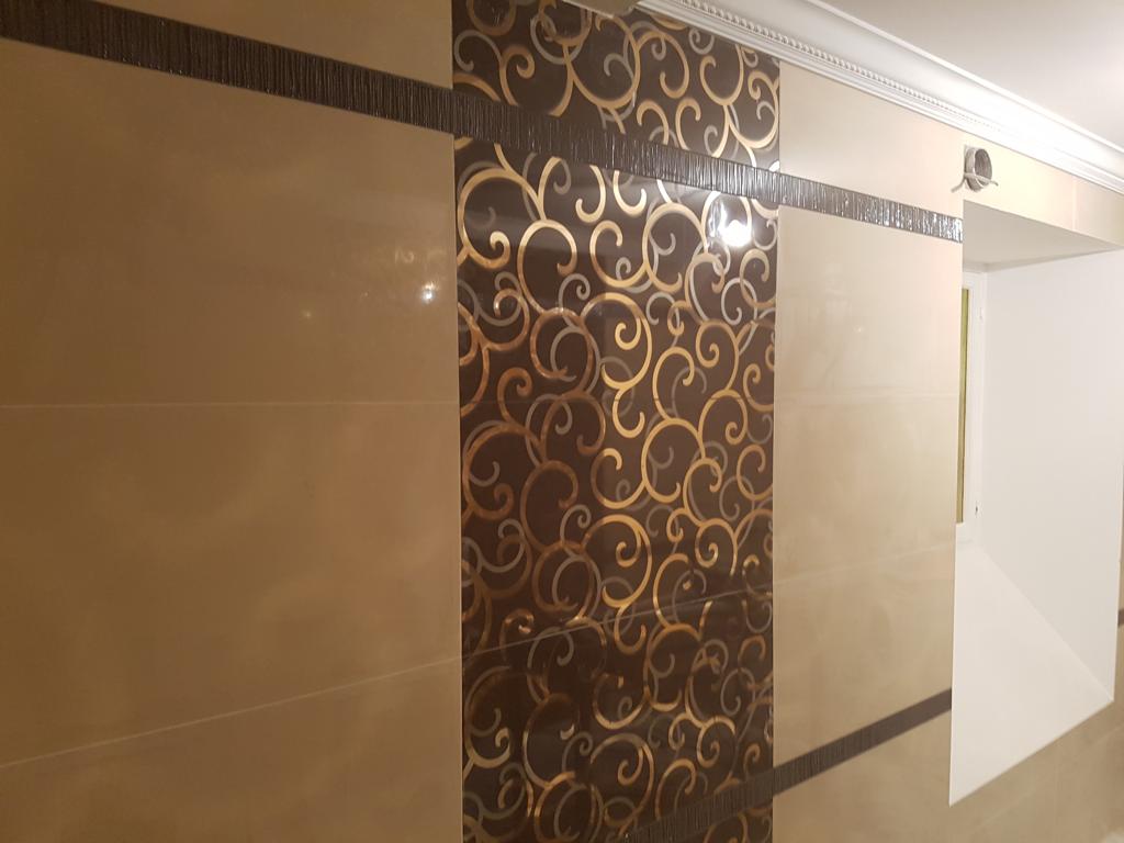 Renovation: wall tile installation