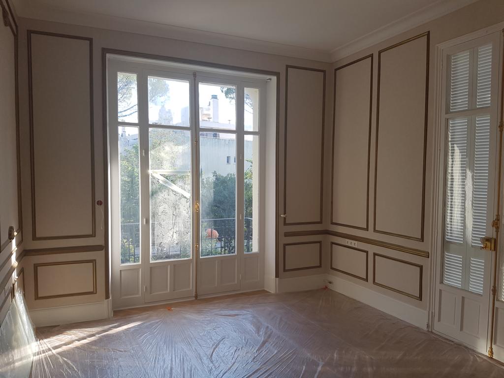 Renovation: wall coverings
