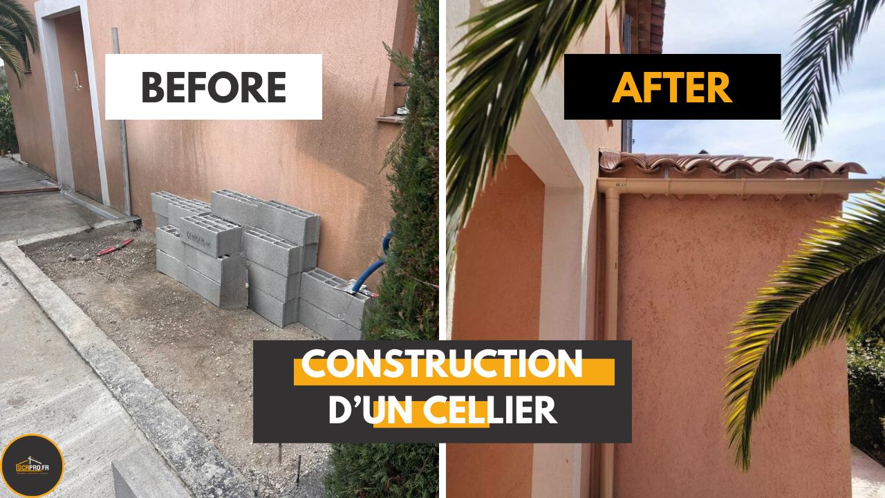 Building a Utility Room: Extra Storage Space, Project in Cagnes-sur-Mer (06800)