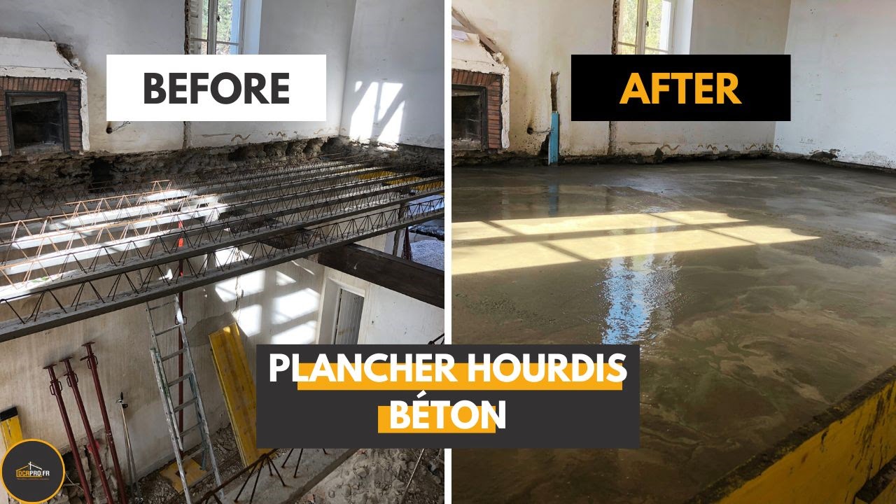 Building a Beam-and-Block Reinforced Concrete Floor (06200 Nice)
