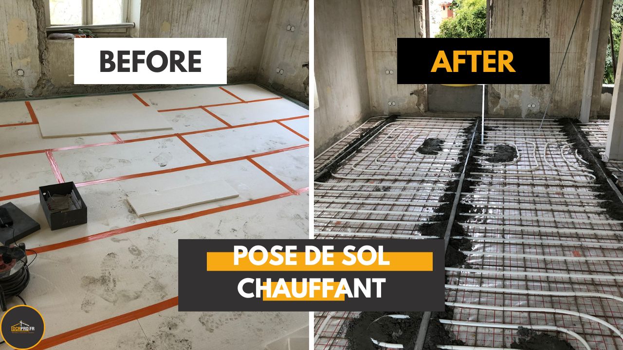 La Mise en Place d’un Plancher Chauffant à Villeneuve-Loubet (06270)
